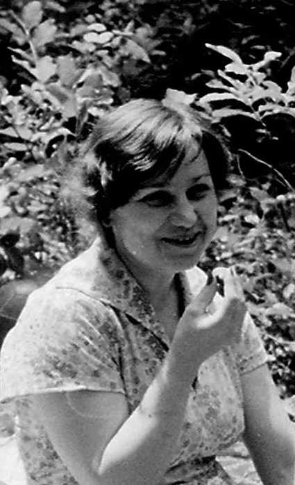 Чабан Валентина в 1982